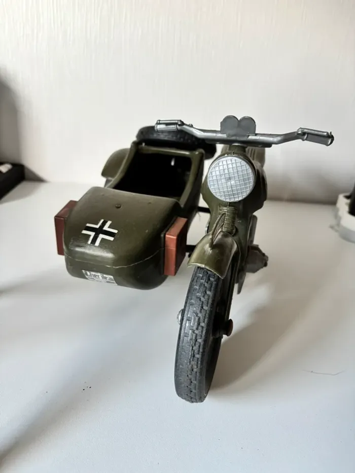 Véhicule cherliea Sidecar moto pour figurine action Joe Hasbro , Big Jim - photo numéro 2