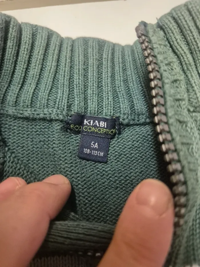 Pull zippé - photo numéro 2