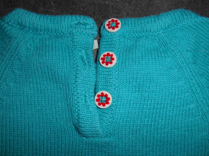 Robe en laine manches courtes bébé 6 mois - photo numéro 3