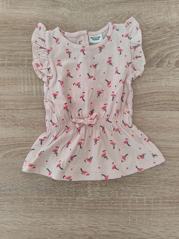 Robe motif flamant rose