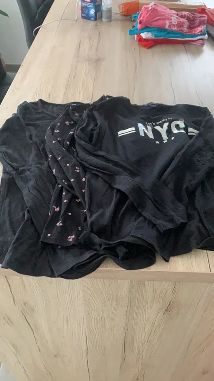LOT 3 tee-shirts ML