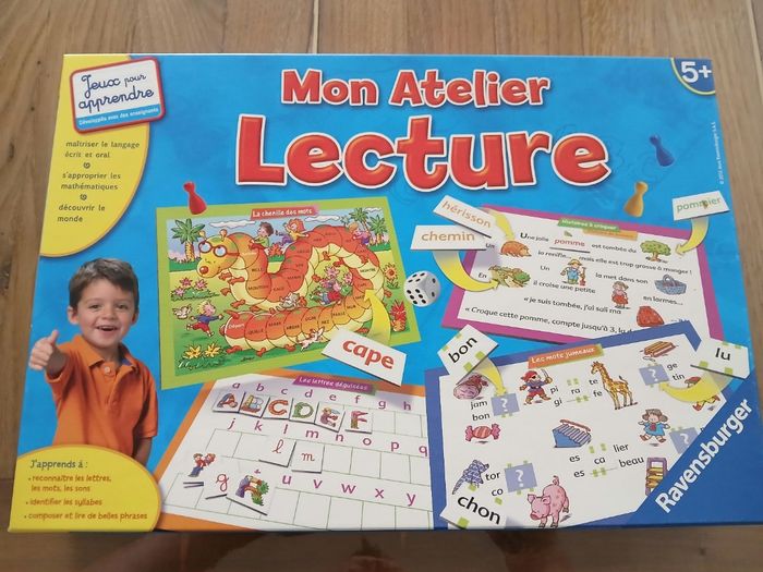 Jeux mon atelier lecture
