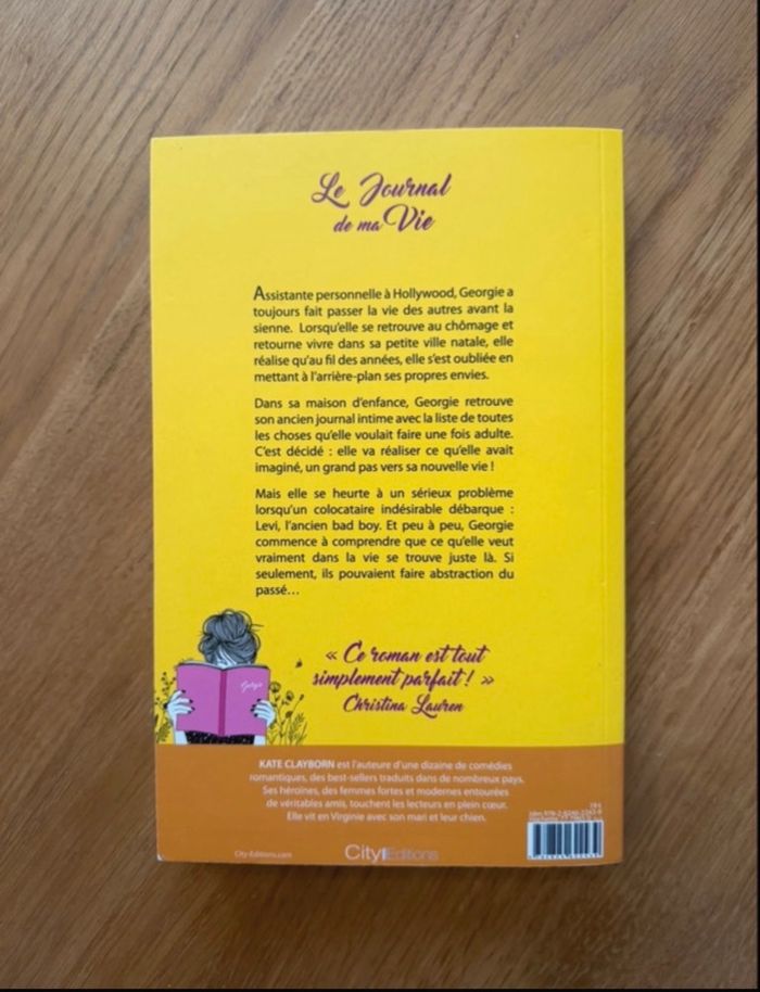 Livre new romance Le journal de ma vie - photo numéro 3