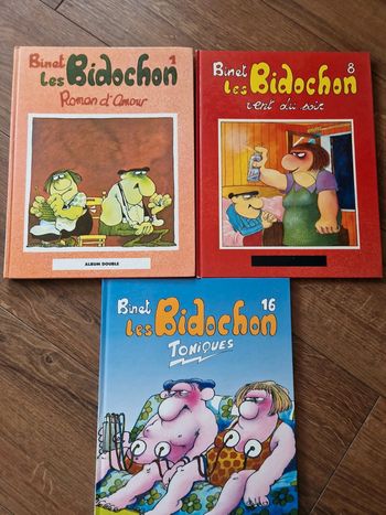 Lot de 4 tomes Les bidochons