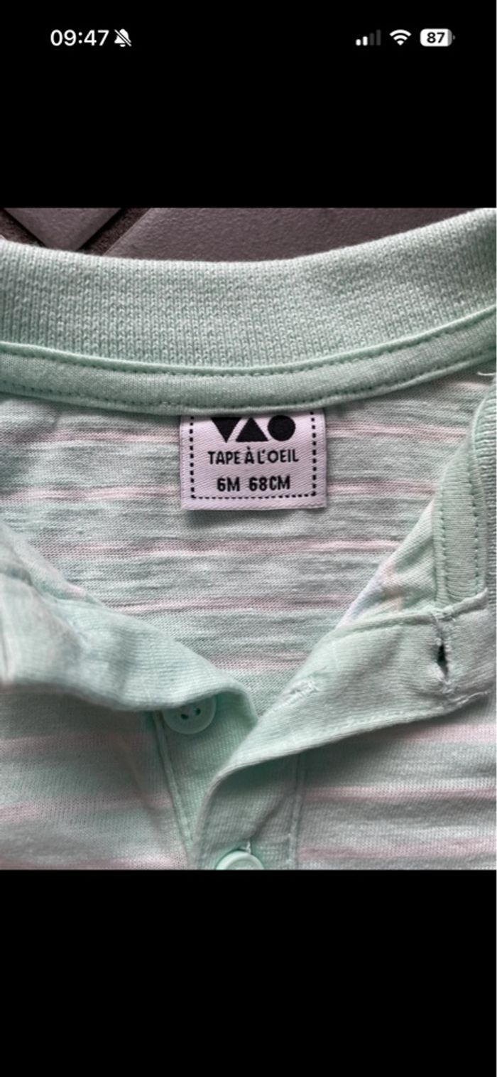 Tee shirt 6 mois