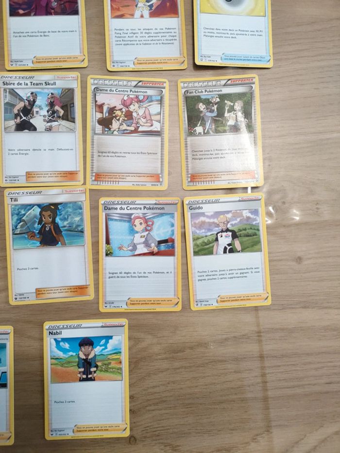 Lot 28cartes dresseurs pokémon - photo numéro 4