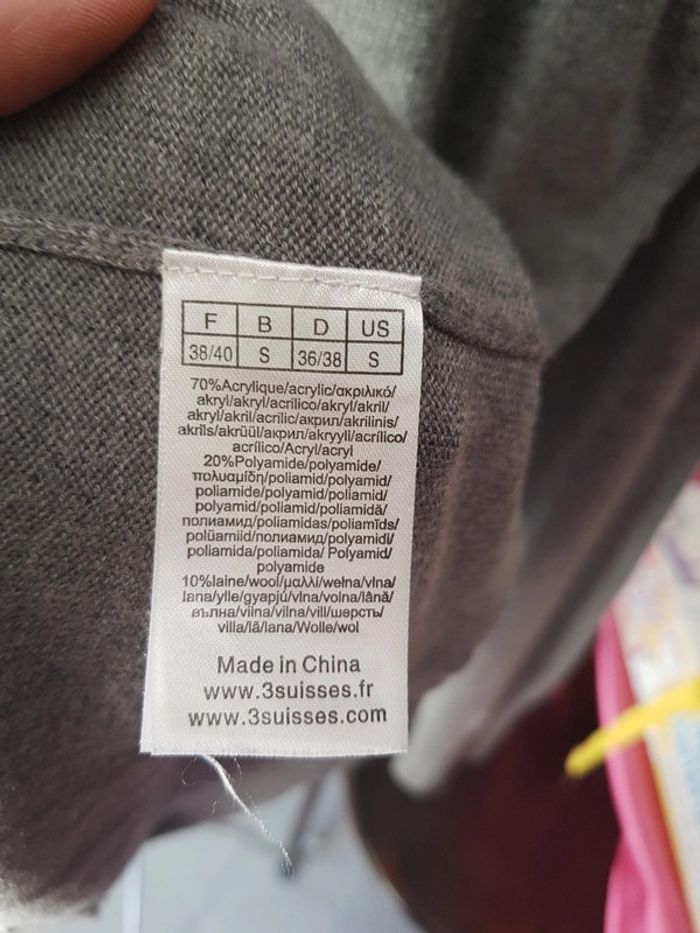 Pull col v - photo numéro 3