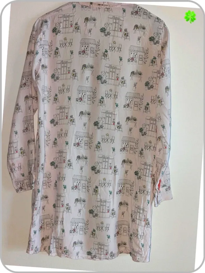 Haut de pyjama femme Darjeeling S - photo numéro 7