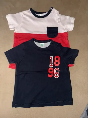 Lot de 2 tshirts