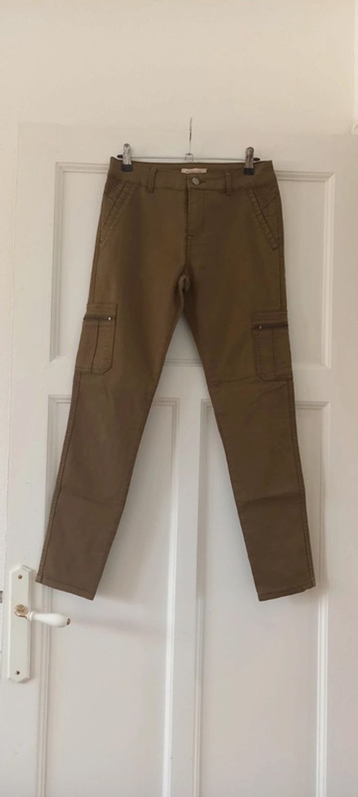 Jeans skinny kaki cache cache 38