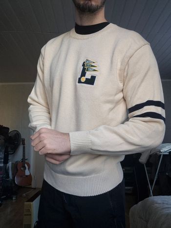 Sweat Lacoste col rond