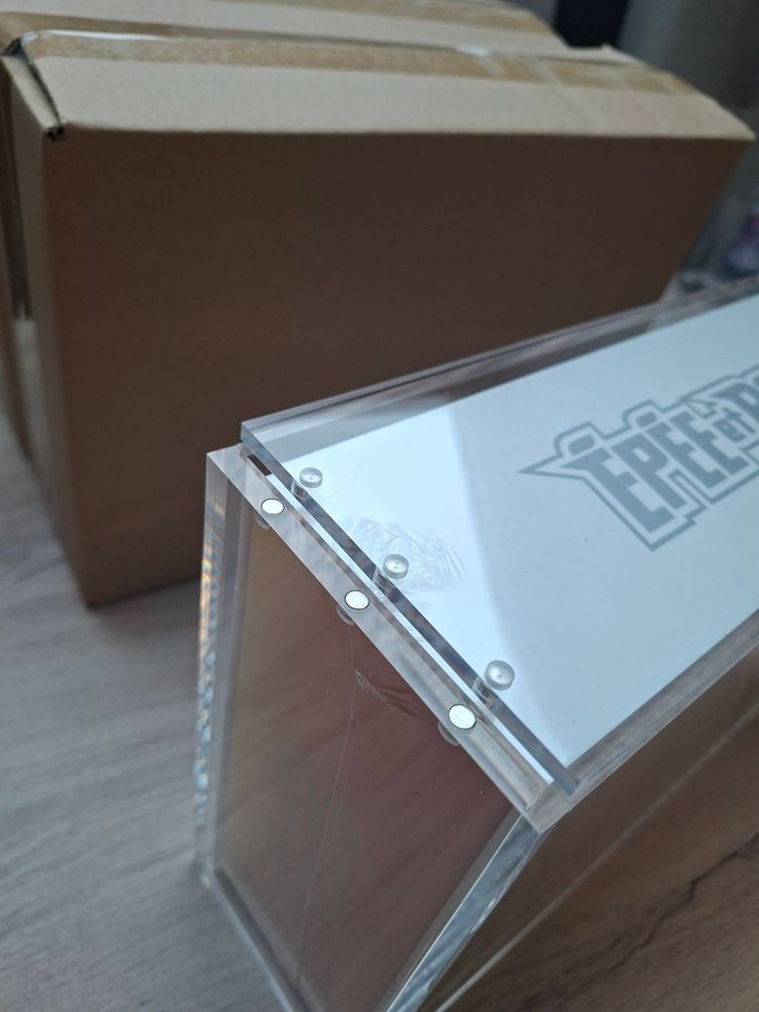 Lot de 2 acrylique ultra premium dracaufeu épée et bouclier aimants puissant épaisse - photo numéro 2