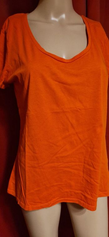 T-shirt col rond femme camaieu taille L