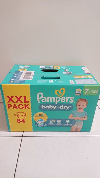 couche taille 7  Pampers