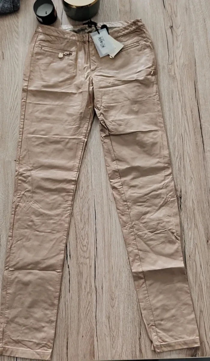Lot jeans simili cuir teddy smith - photo numéro 8