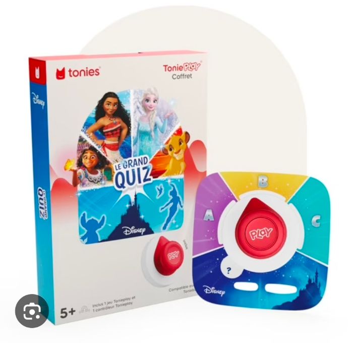Coffret Tonieplay Le grand quizz disney