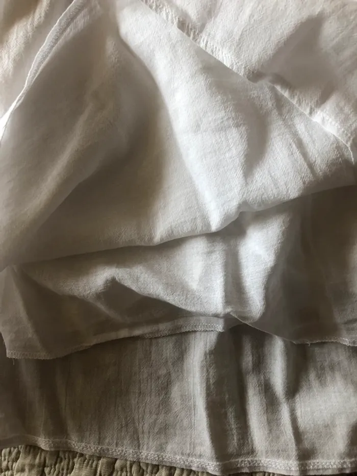 Jupe blanche Blanc du Nil en taille 1 - photo numéro 4
