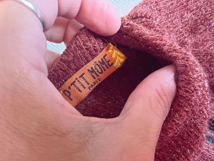 Ensemble pull et jupe plissée en velours côtelé - photo numéro 5