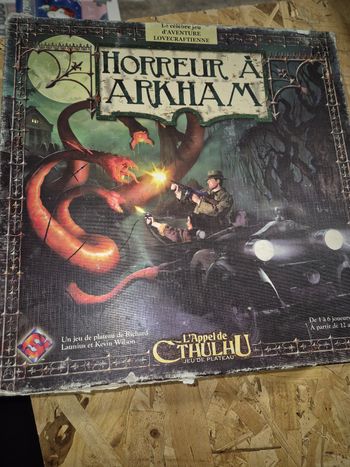 Jeu de plateau Horreur à Arkham l'appel de Cthulhu