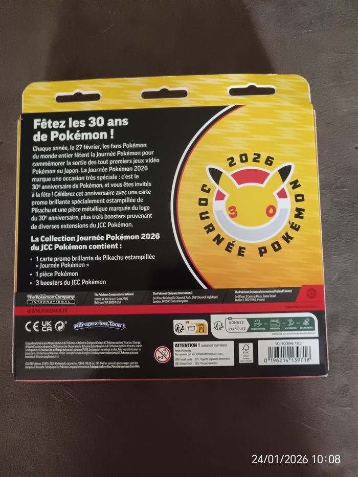 Coffret collector Pokémon day - photo numéro 2