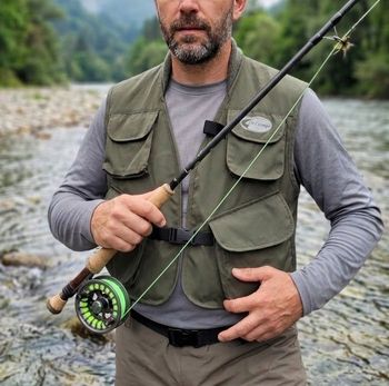 Gilet de pêche XXL Decathlon comme neuf