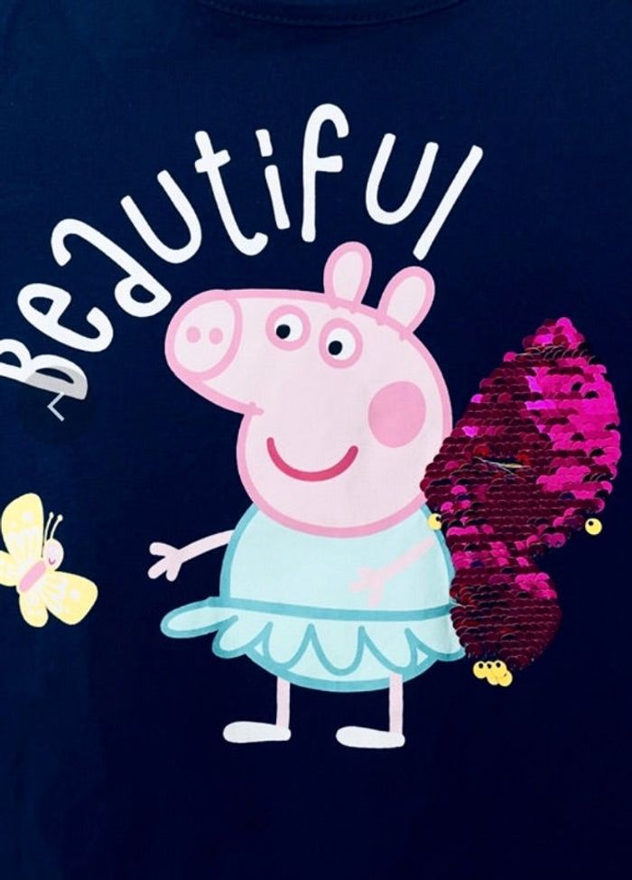 Tee shirt fille peppa pig Taille 6 ans neuf avec étiquette