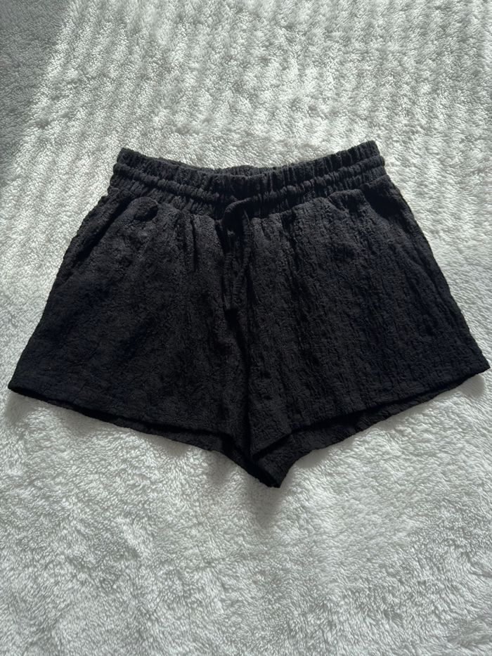 Short noir texturé Primark