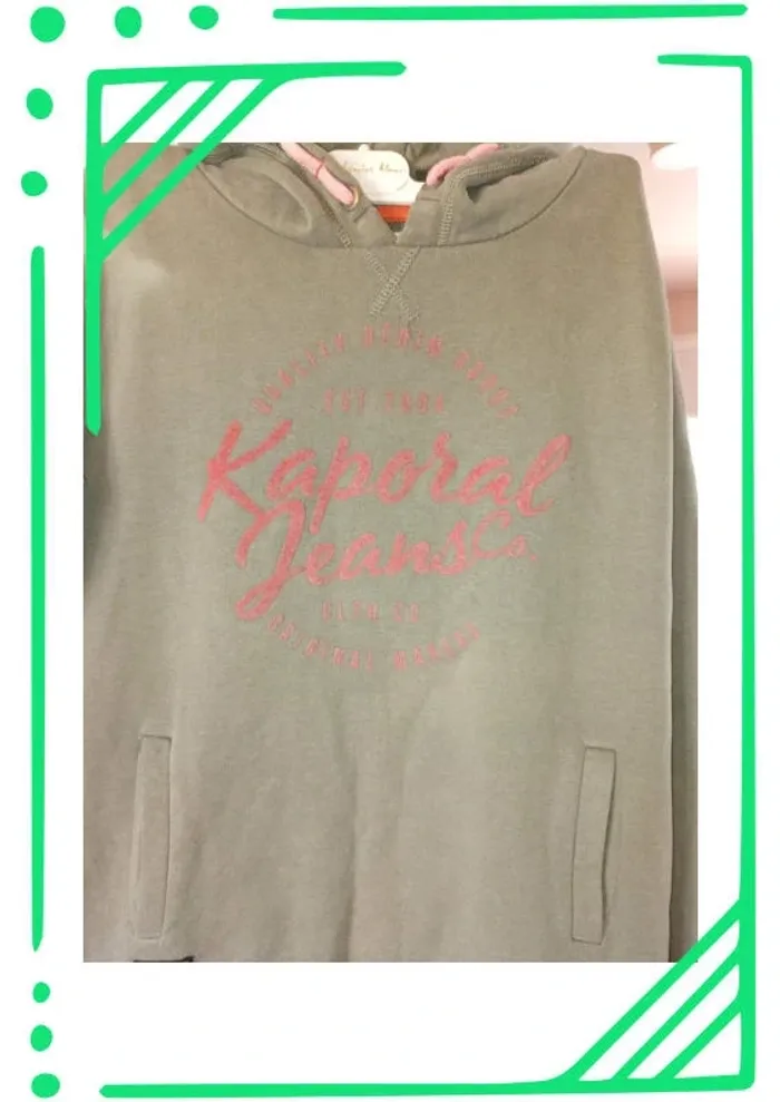 Sweat à capuche Kaporal en 16 ans - photo numéro 2