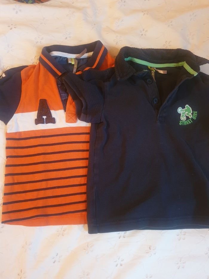Lot polo garçon