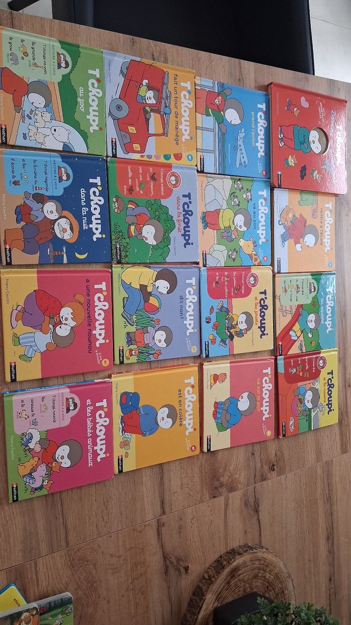 Lot livre t'choupi