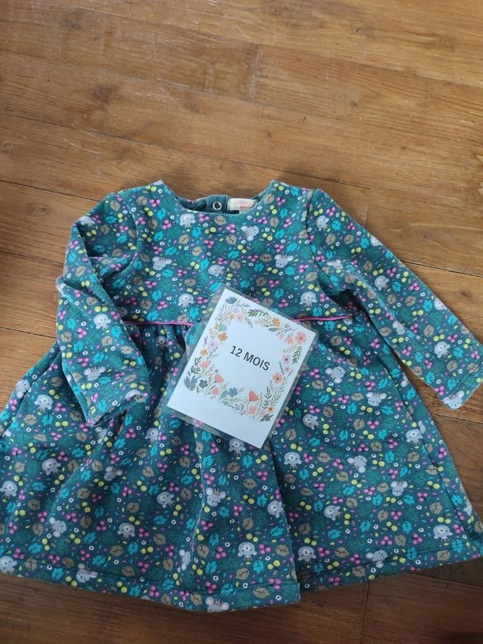 Robe doublée chaude