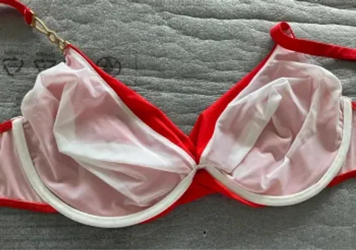Haut maillot rouge Simone Pérèle neuf - photo numéro 9
