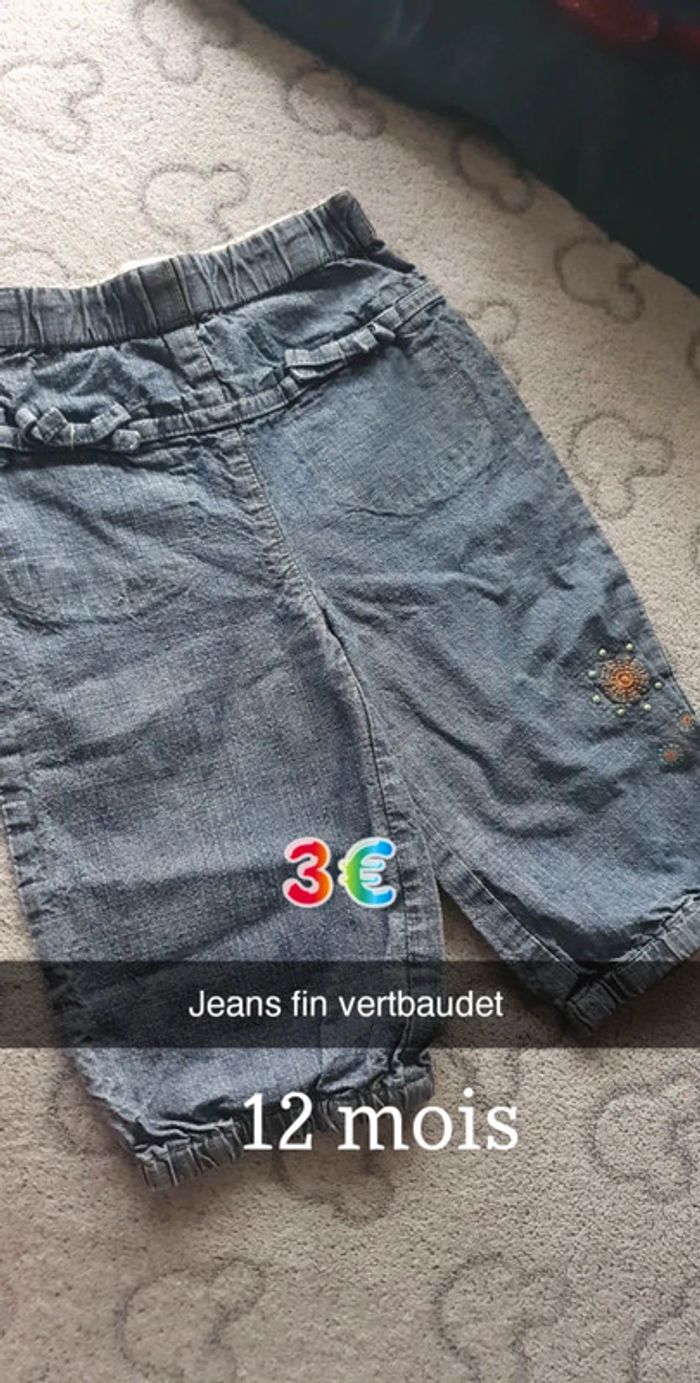 Jeans vertbaudet
