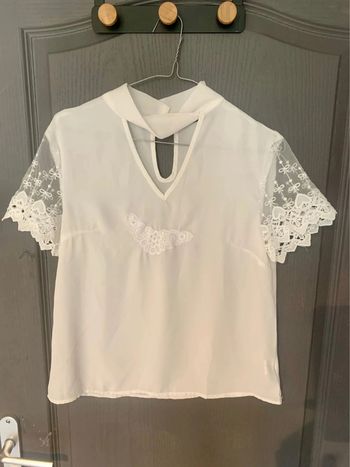 Blouse blanche Shein - Taille S