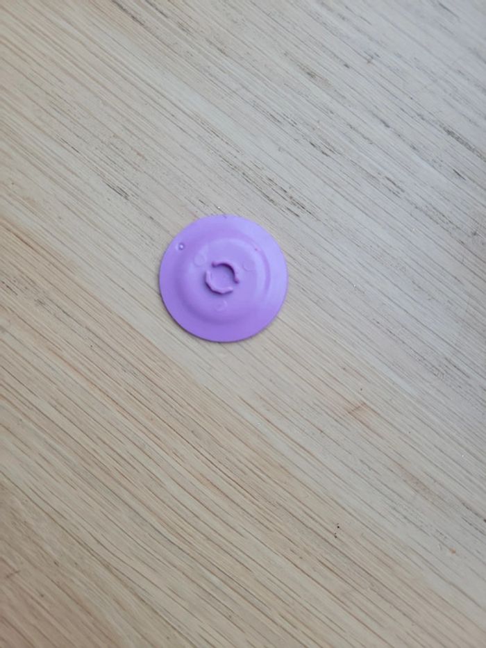 Assiette barbie compatible bâtiment violet