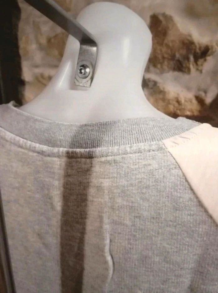 🌺Sweat Stradivarius manches 3/4 en voile taille 36🌺 - photo numéro 4