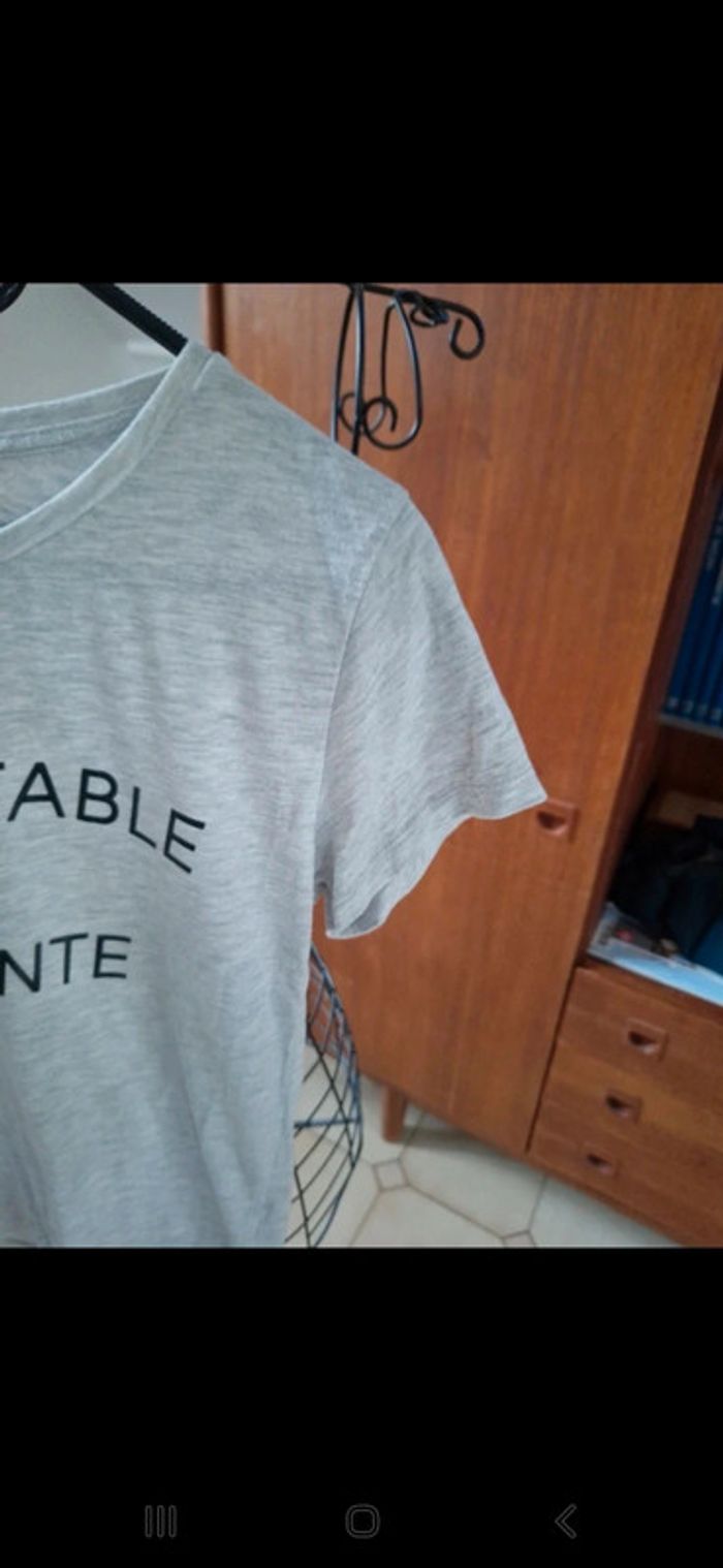 T-shirt à manches courtes Kiabi taille 16ans/ S 👻 - photo numéro 3