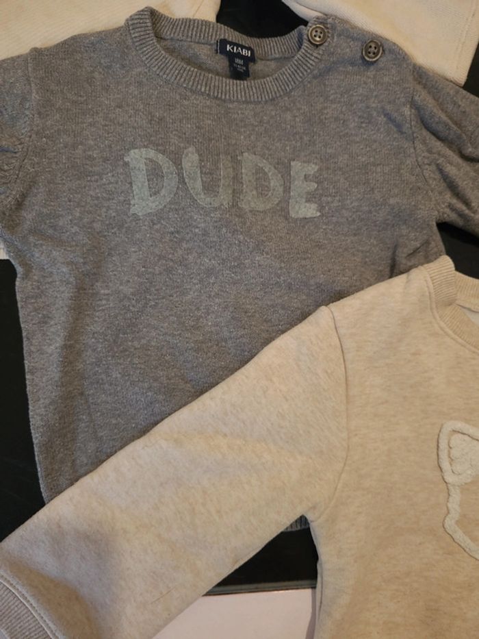 Lot de pull 18 mois - photo numéro 3