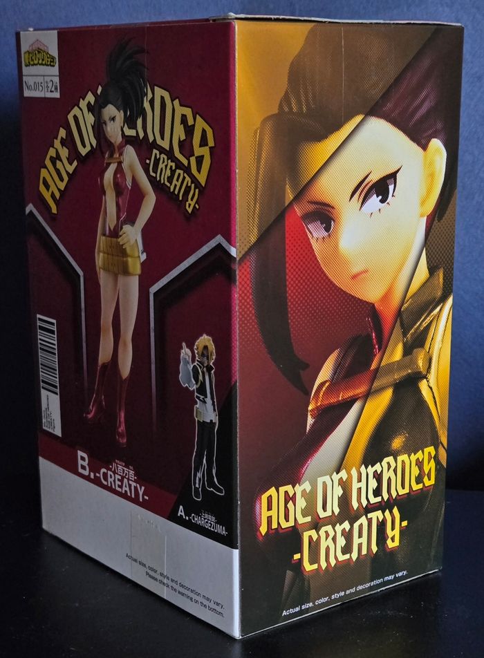 Figurine Momo Yaoyorozu Age of Heroes N°15 neuve sous scellé - photo numéro 4
