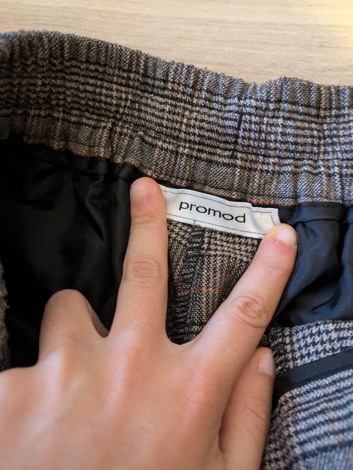 Pantalon rayé promod 38 - photo numéro 3