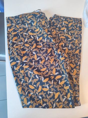 Pantalon fleuri