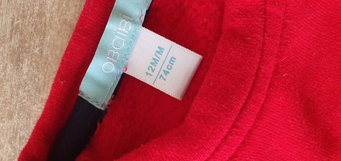 Pull 12mois garçon 74cm Obaïbi - photo numéro 2