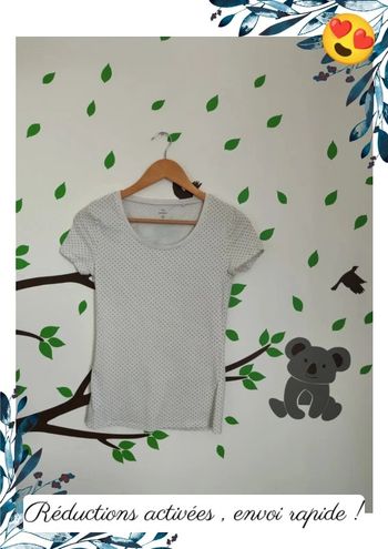 T-shirt à pois femme