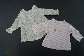 Lot de 2 tee-shirts manches longues