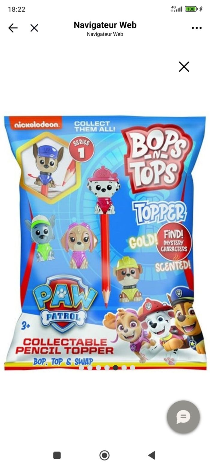 Lot de 2 Bops & tops - pat patrouille - photo numéro 4