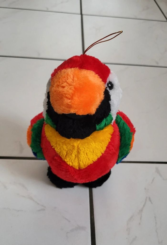 Peluche perroquet - photo numéro 2