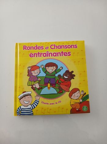 Livre CD "Rondes et Chansons Entraînantes"