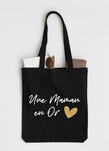 Sac maman en Or - Cadeau pour maman