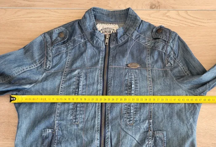 Veste en jean bleue Kaporal Taille XS - photo numéro 13
