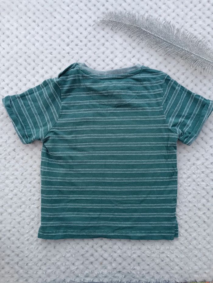 🔸 T-shirt Rayé Manches Courtes - Creeks 18 Mois Garçon🔸 - photo numéro 8
